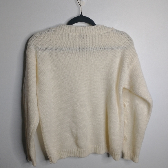 Vintage Weathervane Petites Knit 3D design sweater, MP - Picture 5 of 8